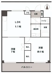 ソフィア今【3階】の間取り