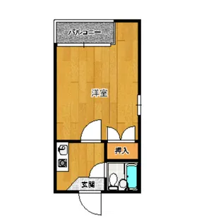 ラ・ロッシュ【3階】の間取り