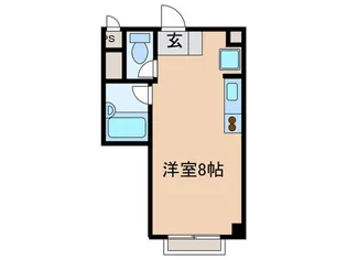 カ-サM【4階】の間取り