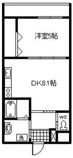 フェリーチェアクトI【4階】の間取り