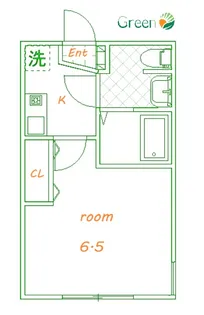 my residence鴨宮駅前【2階】の間取り