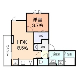 ロワイヤルM【3階】の間取り