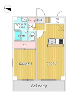 Crest平成【2階】の間取り