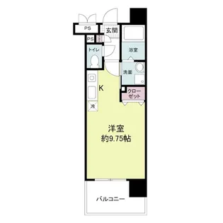 アーバンパーク天神東【6階】の間取り