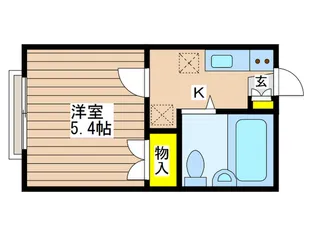 モンシャトー【2階】の間取り