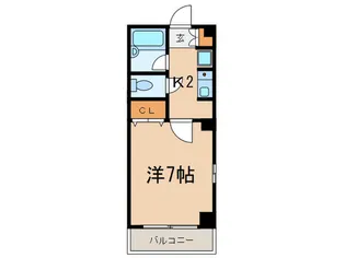 チェリー自由が丘【1階】の間取り