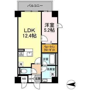 セブンリリー矢巾【5階】の間取り