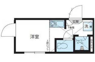 Nano北新宿2の間取り