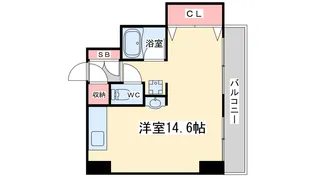 大拓ハイツ6【2階】の間取り