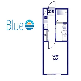 FELICE辻堂【2階】の間取り