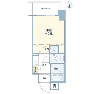 アーバンヒルズ上野【7階】の間取り