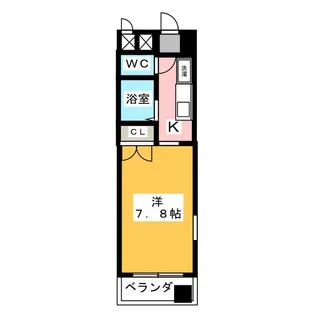 ヴィラ タカクラ【3階】の間取り