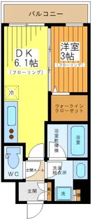 JMFレジデンス学芸大学【2階】の間取り