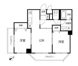 T’s garden百合ヶ丘II【5階】の間取り