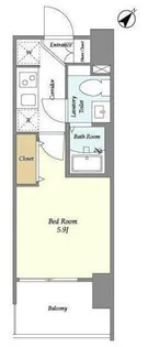 La Douceur四ツ木West【5階】の間取り
