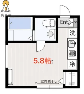 横浜山手アパートメント【1階】の間取り