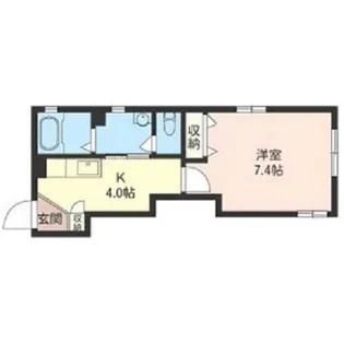 ペニーレイン【1階】の間取り