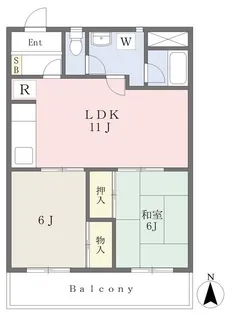 第二斉藤マンション【3階】の間取り