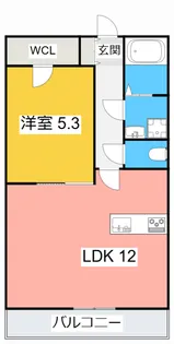 Jouer Leone【2階】の間取り