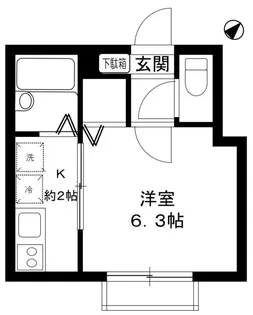 アロマグレイス【1階】の間取り