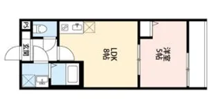 Crecia岩槻B棟【2階】の間取り