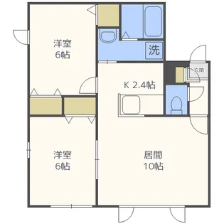 フォーサイトN44【2階】の間取り