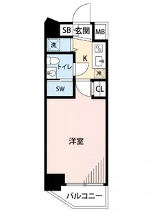 パレステュディオ南青山【3階】の間取り