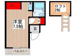 シア-ズ北越谷【1階】の間取り