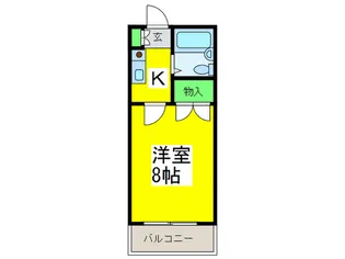 中川マンション【3階】の間取り