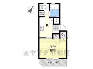 メゾンド桂【2階】の間取り