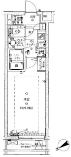 エスペルーモ桜新町【2階】の間取り