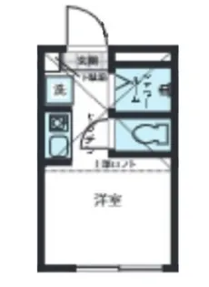 Nano 上落合【1階】の間取り
