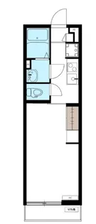 リブリ・Blanc【1階】の間取り