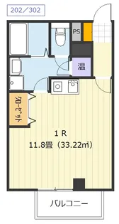 CIEL BLEU【2階】の間取り
