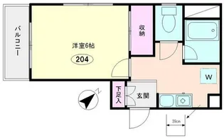 ピアコート言問【2階】の間取り