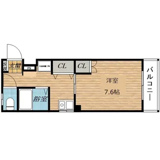 セシール高浜【3階】の間取り