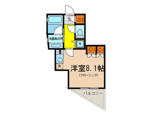 ラ・コスタ新宿余丁町【5階】の間取り