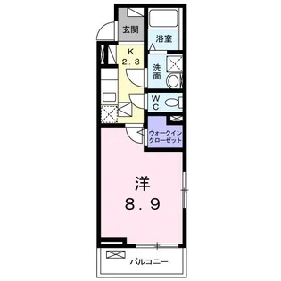 ハラストーイ駒草【2階】の間取り