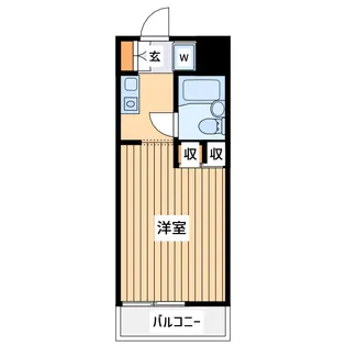 ホーユウコンフォルト白楽A棟【5階】の間取り