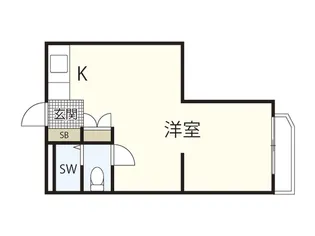 章栄No.10【3階】の間取り