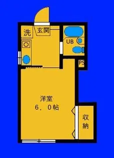 サンハイツ岡野【1階】の間取り