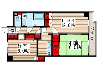 センチュリーアライ【4階】の間取り