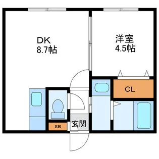 TiLA北12条 ティラ北12条【3階】の間取り