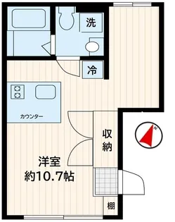 trias146【4階】の間取り