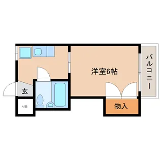 ルグラン高松【2階】の間取り