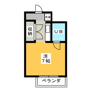 アメニティコウヤマ第6ガーデン【2階】の間取り