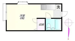 プチメゾン北条【2階】の間取り