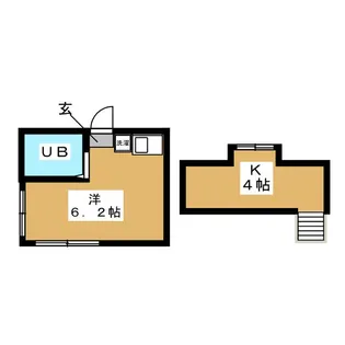 友多嘉ハイム【1階】の間取り