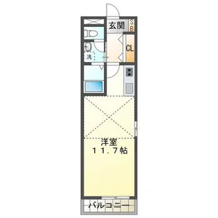 ルア ロロサエ【2階】の間取り