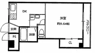シャトー中島別館【3階】の間取り
